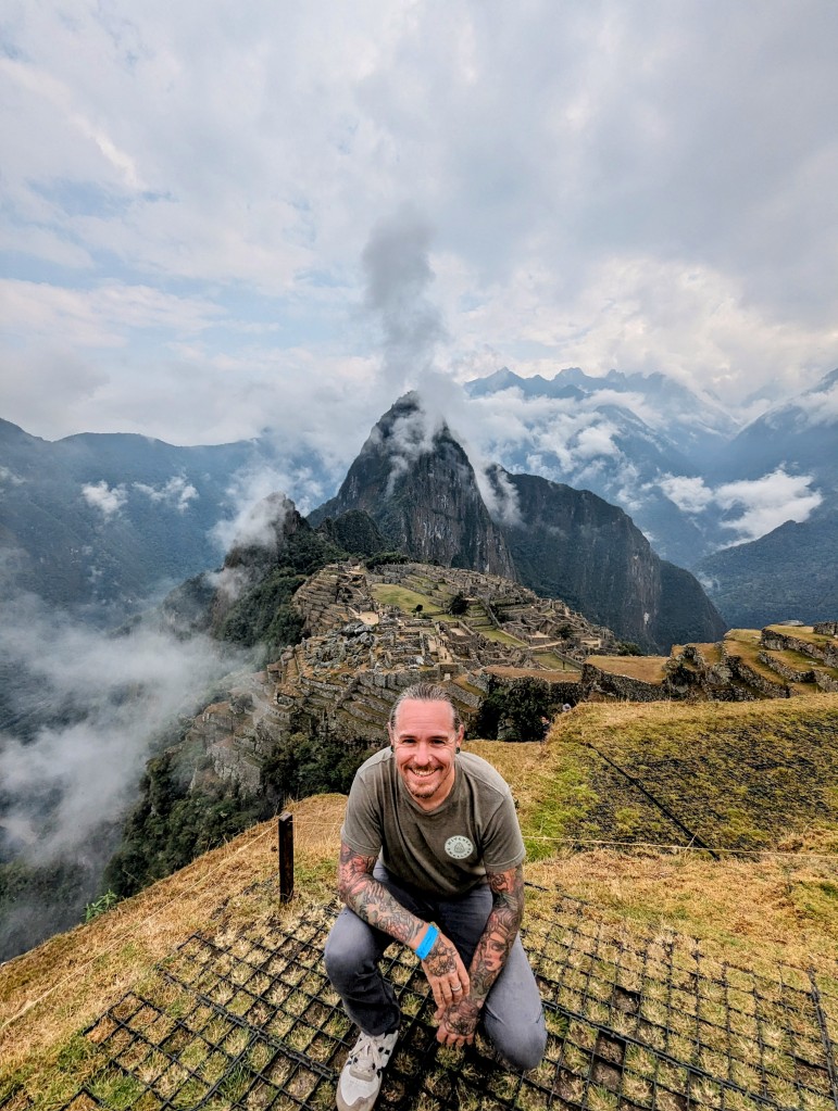 Standard tourist photo from Machu Picchu