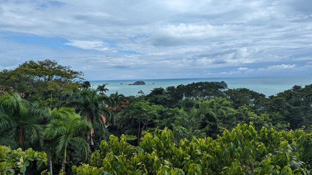 The view from our balcony